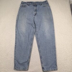 Vintage Levis 560 Loose Fit Tapered Leg Orange Tab Jeans Blue 36x32 (34x31)